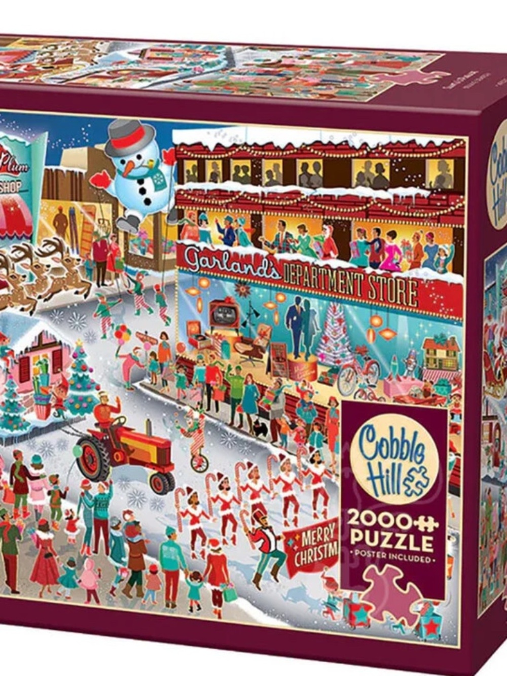 🧩 PUZZLE: Cobble Hill Santa's Parade Puzzle 2000pcs